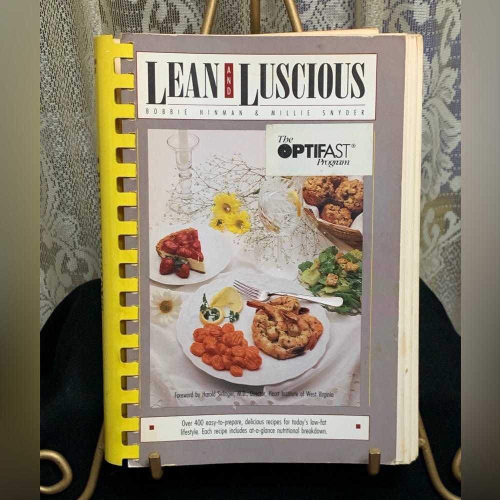 ⚠️ LAST CHANCE ⚠️ 2 VINTAGE LEAN AND LUSCIOUS COOKBOOKS - Picture 2 of 11